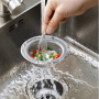 1PC Stainless Steel Filter With Handle Multi-functional Metal Sink Strainer Kitchen Supplies