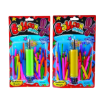 Balloons 36PC With Air Pump Mix Colours