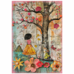 Deco Print Girly Spring Journal 1