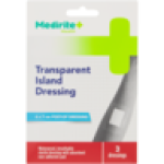 Transparent Island Dressings 3 Pack
