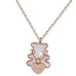 DESTINY Teddy Love Titanium Necklace