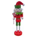 Wooden Nutcracker With Lollipop 27CM