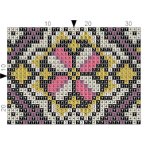 Just Love White & Pink Flower Card Holder 9 X 7CM