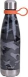 Home Quip Stainless Steel Double Wall Flask bottle Camo & Orange 500ML
