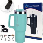 Double Wall 1.2L Leakproof Quencher Tumbler Set Stainless-steel 1200 Ml Bottle
