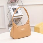 Trendy Pu Leather Shoulder And Crossbody Bag For Girls Casual Lightweight With Zipper Closure And Faux Leather Lining