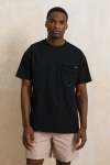 Oversized Pocket T-Shirt - XL Black