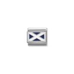 Composable Classic Link Scotland Flag In Silver