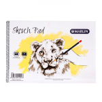 Sketch Pad Marlin A4L 25 Leaves Side Spiral Pack Of 10 Books