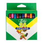 Edo Wax Crayons 8MM 24'S Pack Of 12