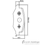 Stone Brake Pad Set Rear SP97450