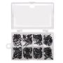 Mix Box 80 Pcs Fishing Rod Stainless Ceramic Guide Rod Rings Kit -8 Sized