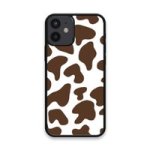 Custom Printed Tpu Cases - Apple Iphone 12 Pro Max & 39 Brown Cow Print& 39 By