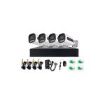 4K Video Surveillance Security System - 4 Camera Kit