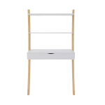 Tall Leaning Desk Drawer - White