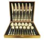 Goldair Gold Cutlery Set - 24 Piece