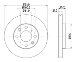Stone Brake Disc Set Front BR13004