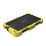 Orico 2.5" USB3.0 External Hdd Rugged Enclosure With Hook - Yellow