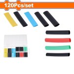 120 Piece Heat Shrink Tubing Assortment WUR1B01