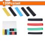 120 Piece Heat Shrink Tubing Assortment WUR1B01