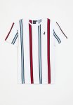 Polo Boys Blake Striped Tee - White