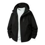 Men's Stand Collar Comfortable Jacket Fashion Outdoor Sports Coat Lightweight Casual Regular Fit Street Outerwear