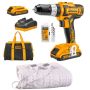 Ingco - Li-ion Cordless Impact Drill With Solac-electric Blanket - Kit