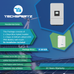 Deye 8KW Inverter & 10KWH Battery Combo