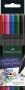 Faber-Castell Grip Finepen Basic Colours 0.4 Nib Cardboard Wallet Of 5