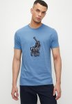 Polo Kenny Embroided Logo Short Sleeve Tee - Petrol Blue
