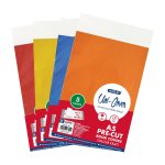 Marlin Kids Colour Kraft Pre-cut Book Covers A5 5'S