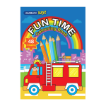 Marlin Kids Fun Time Colouring Books 48 Page Pack Of 10