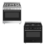 Smeg SSA91GGX2 SSA91GGBL2 900 Full Gas Cooker
