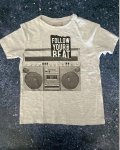 Zara Grey Boombox T-Shirt 6Y