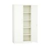 Steel Swing Door Inner Handle Filing Cabinet Storage Cupboard Locker - White