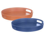 Eh Serving Tray Round Mela - 3 Ass