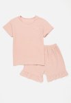 PoP Candy Top And Frilled Short Set-pink