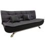 Leather 3 Seater Sofa Bed