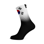 South Korea Flag Socks - XL Black