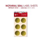 Redfern Notorial Seal 60MM GOLD48