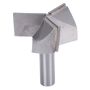 3 Flute Carbide Bottoming Router Bit 12XMM For Woodworking