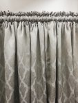 Olive Taped Lined Curtain Buy 1 Get 1 Free