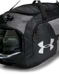 Ua Undeniable Duffle 4.0 Medium Duffle Bag - Graphite Medium Heather Black Black Osfa