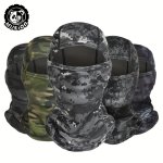 Musion Balaclava Full Face Mask For Adults - Breathable Polyester Balaclava Woven Head Cover For Motorcycle Cycling Helmet-compatible