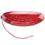 For 206 206CC Car LED Rear Bumper Light With Bulb