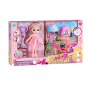 Fashion Doll Playset With Bicycle & Accessories - Toys For Girl