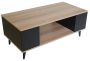 Capri Coffee Table - Sahara & Ebony