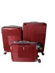 Smte CODE:158 3 Piece Suitcase Set Red
