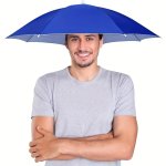 Umbrella Hat Suitable For Camping And Fishing Umbrella Hat Elastic Headband Umbrella Hat Uv Protection Umbrella Hat