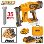 Ingco CBNLI2008 Nailer Kit 20V Ps+ C l C w Case